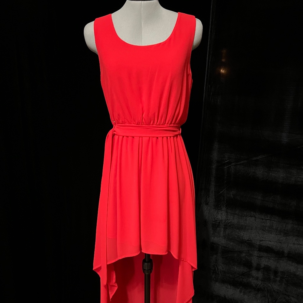 FOREVER 21 RED DRESS SIZE SMALL